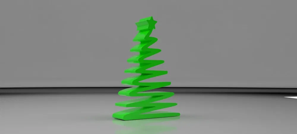 Cây Thông Noel Đơn Giản - Dễ In - Image 2