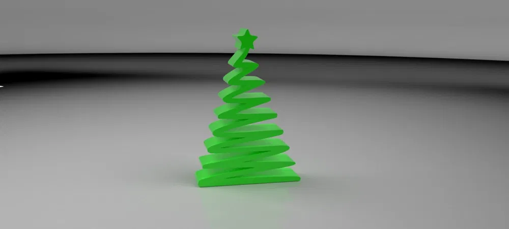 Cây Thông Noel Đơn Giản - Dễ In - Image 3