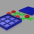 Tic-Tac-Toe 3D Model - Thumbnail 1