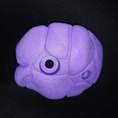 Purple Cobble Ledge Climbing Hold