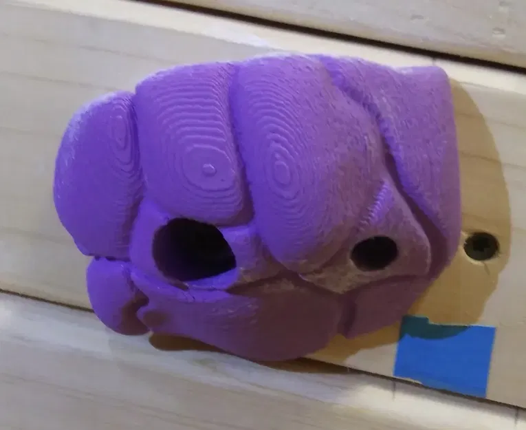 Purple Cobble Ledge Climbing Hold - Image 5