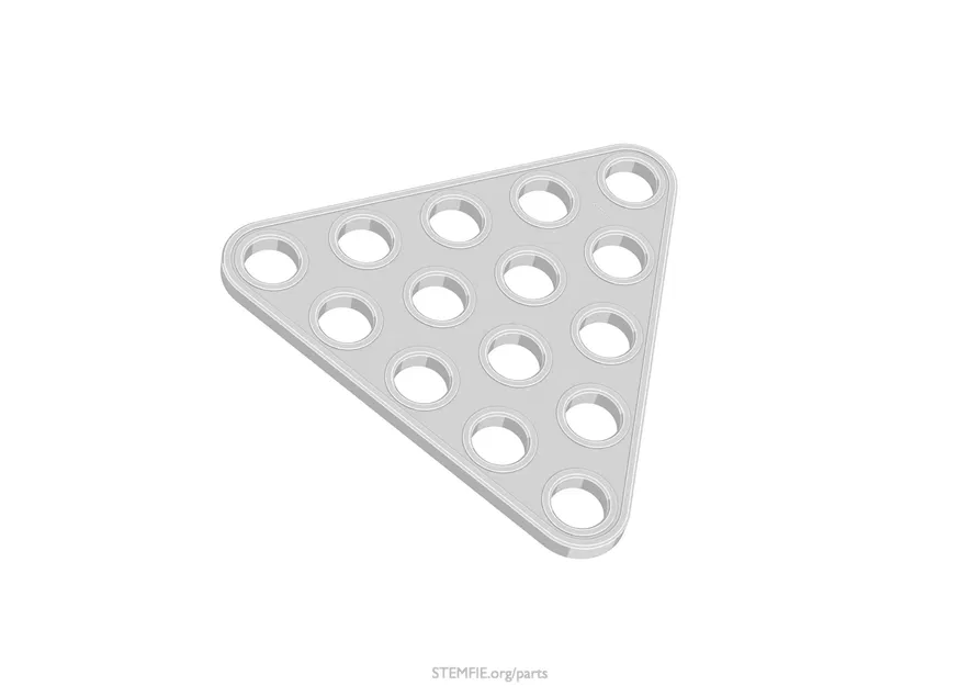 STEMFIE - Parts - Plates - 3-Triangular - Image 1