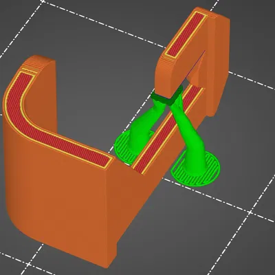 Móc Treo Đa Năng Gắn Kệ Dây Sắt Cố Định