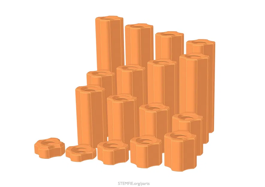 STEMFIE - Phụ Tùng - Đai Ốc - Ren Mở - Image 2