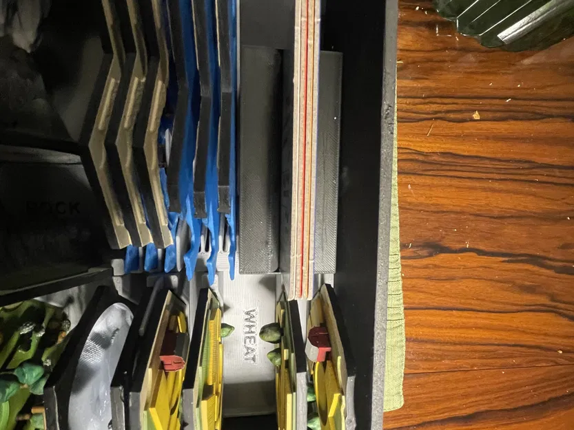 3D Catan building reference card box insert - Image 3