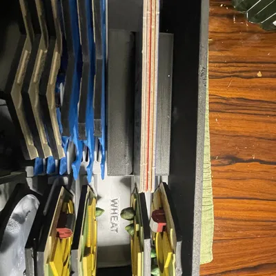 3D Catan building reference card box insert