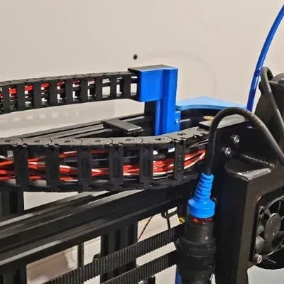 Ender 6 Modified Cable Chain Mount and Petsfang Duct