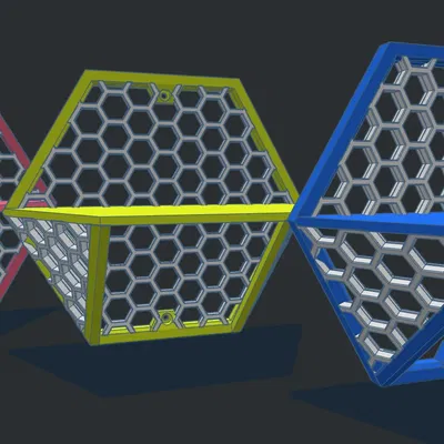 X3D HSW Display Shelf (Multicolor)