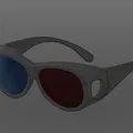Khung Kính Lớn Cho Kính 3D Anachrome Aviator - Thumbnail 4