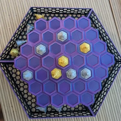 Prusa Balance Game - Nesting Hex Baskets