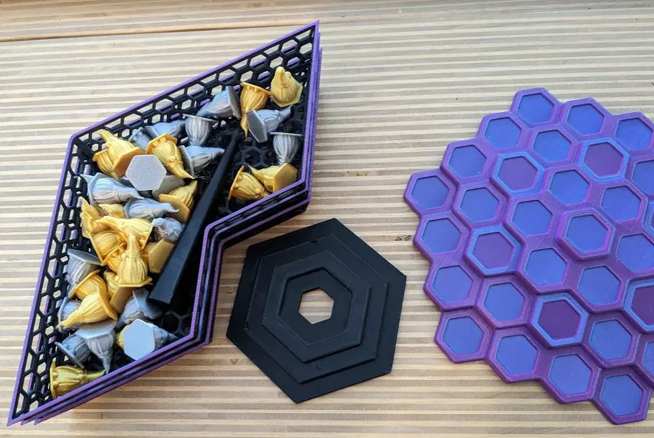 Prusa Balance Game - Nesting Hex Baskets - Image 5