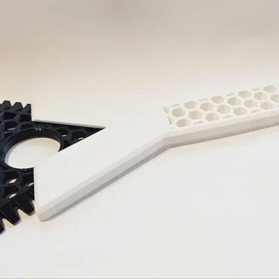 Dụng cụ cào băng Hex 3D