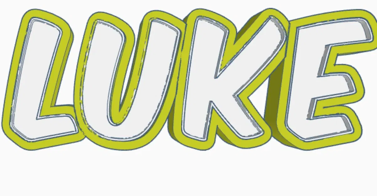 Đèn Tên LED LUKE - Image 1