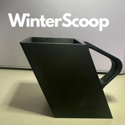 WinterScoop - Effortless Salt Dispensing for Clear Pathways