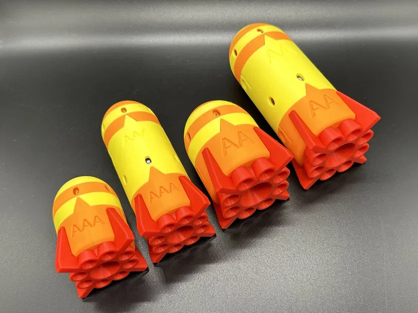 Chân Đỡ Pin Tên Lửa (Thông Điệp Tùy Chỉnh) - Image 4