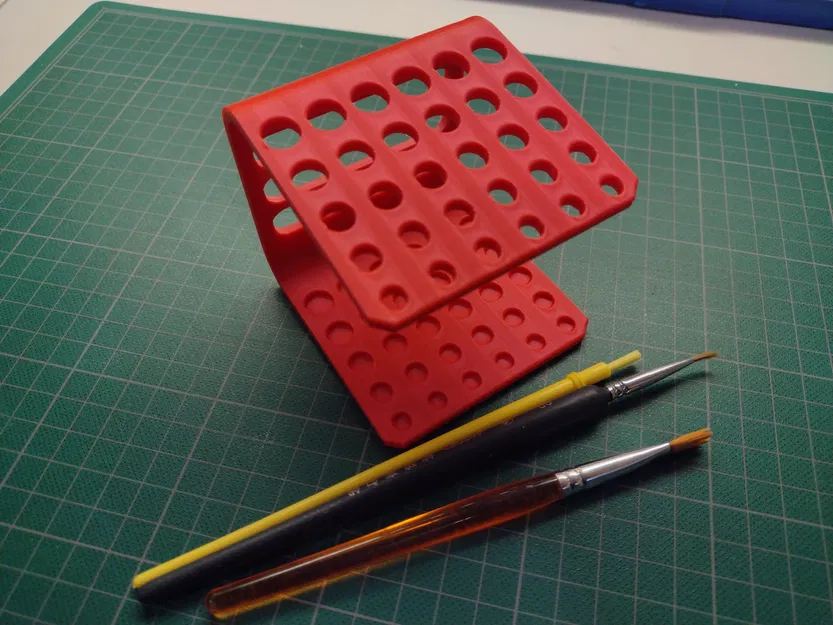 Paint Brush Holder - Vertical - Image 1