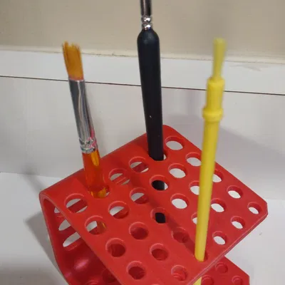Paint Brush Holder - Vertical
