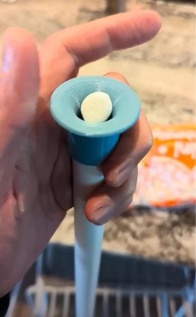 Ống Ngậm Súng Bắn Marshmallow Cho Ống PVC 1/2" - Image 1