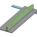 Crosscut sled cho máy cưa lọng nhỏ - Thumbnail 1