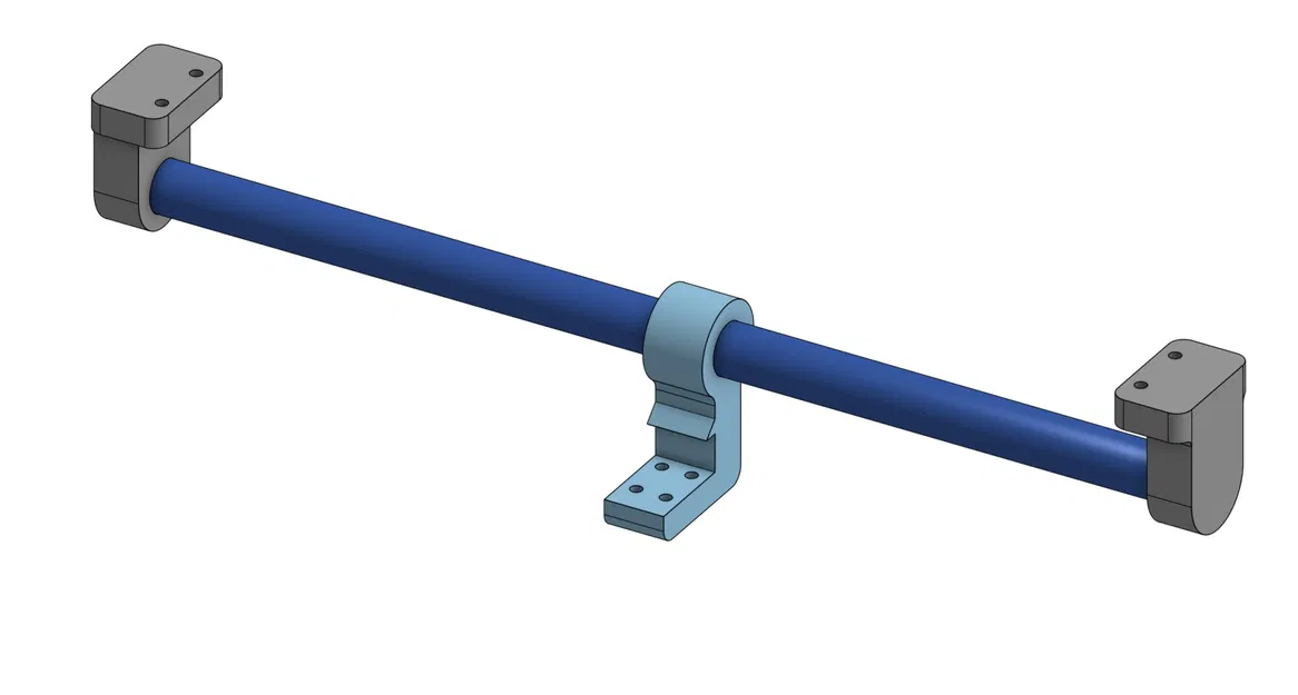 Khay Đựng Bàn Phím Có Ống PVC - Image 3