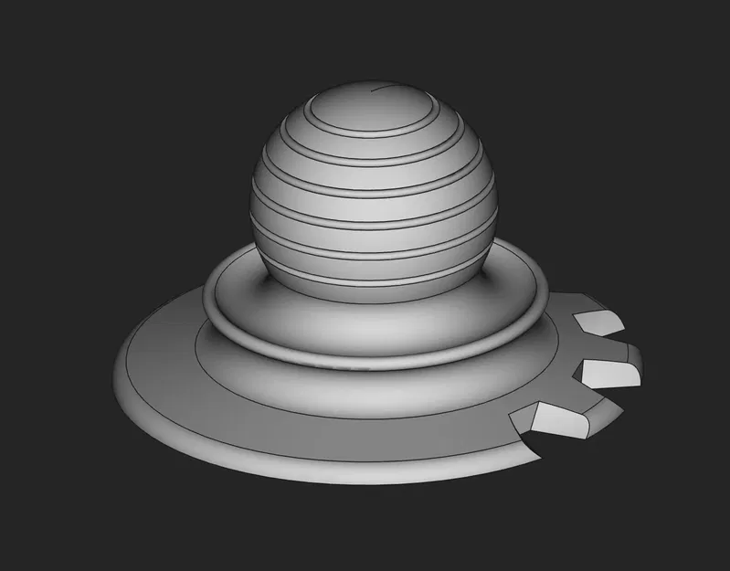 Dụng Cụ Cào Đá Tròn Cầm Chắc Tay - Image 2