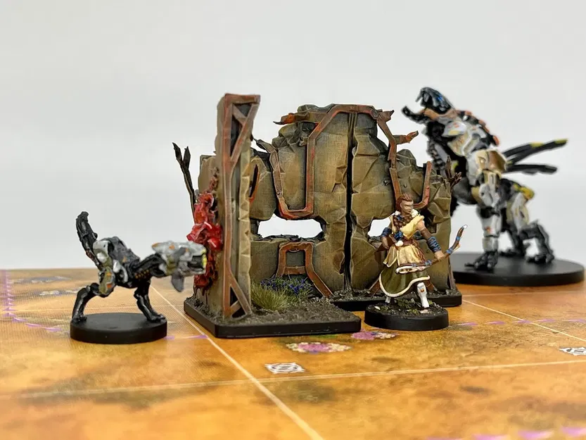 Ruins Token for Horizon Zero Dawn Board Game - Image 4