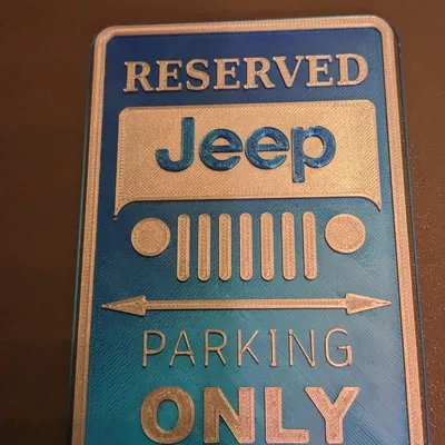 Chỉ Dành Cho Xe Jeep Đỗ Xe