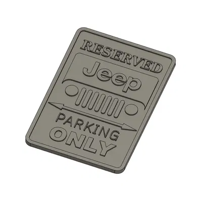 Chỉ Dành Cho Xe Jeep Đỗ Xe