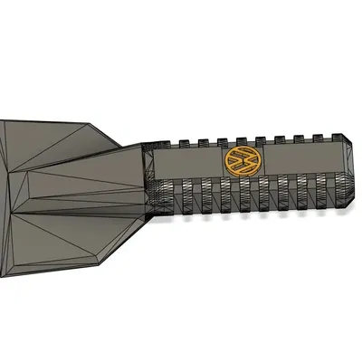 VW logo Windshield Scraper