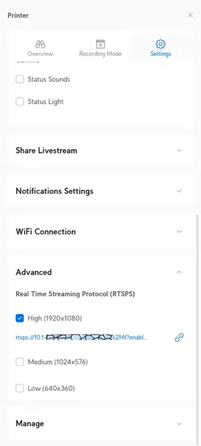 Giá đỡ camera UniFi Protect G3 Instant cho Prusa MK4 - Image 7