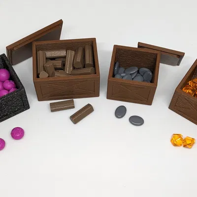 Everdell boxes for resources