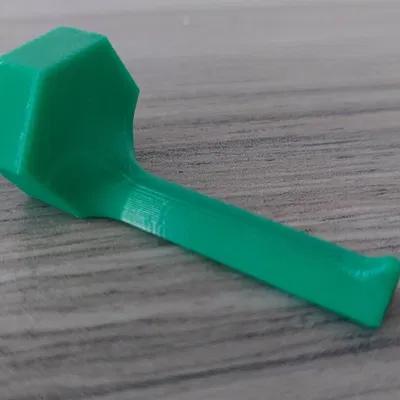 Straight-Hook for Honeycomb Storage Wall