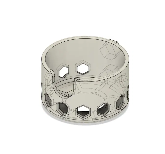 HSW Parametric Cylinder Holder - Image 1