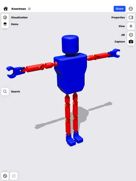 Knectman - Mô hình in 3D - Image 1