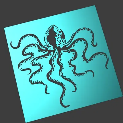 Khuôn vẽ bạch tuộc