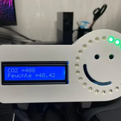 Vỏ Cảm Biến CO2 Giao Thông Hình Mặt Cười