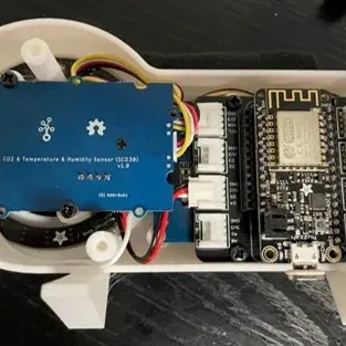 Vỏ Cảm Biến CO2 Giao Thông Hình Mặt Cười