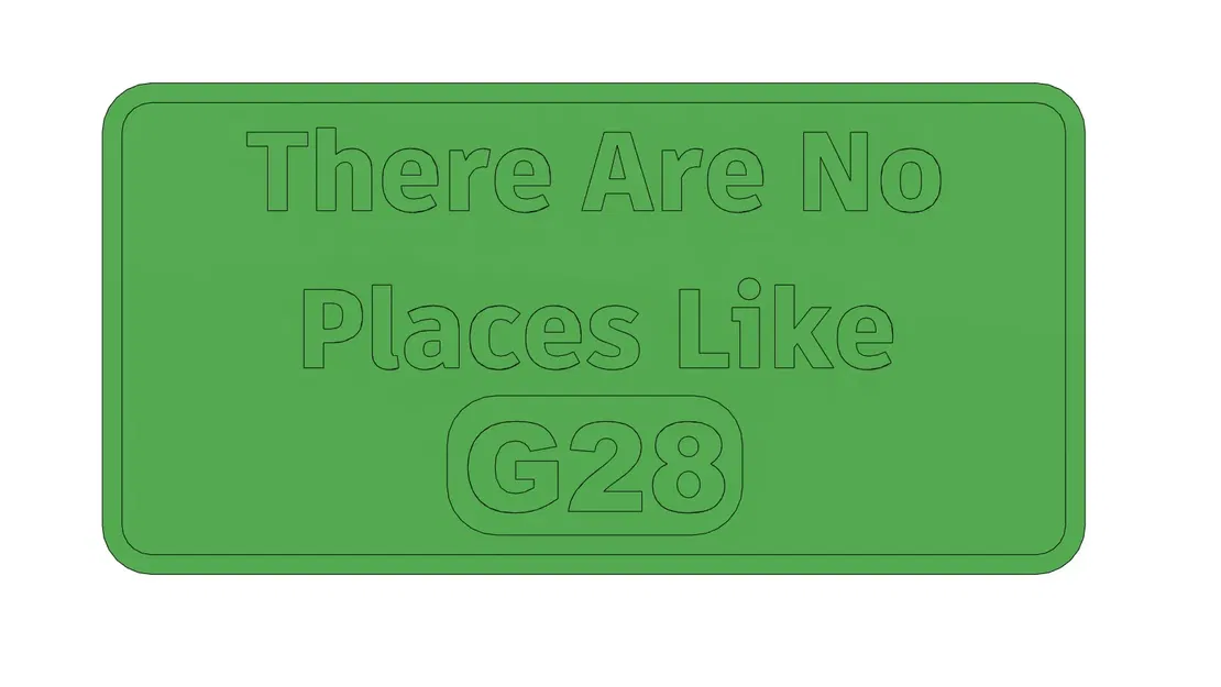 G28 fridge magnet - Image 2