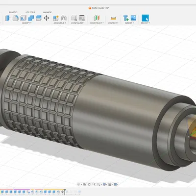 Buffer Guide with PTFE with Quick Release