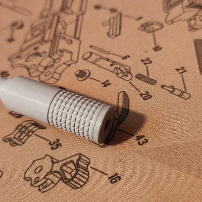 Buffer Guide with PTFE with Quick Release