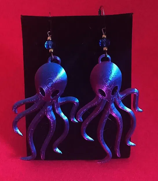 Mặt dây chuyền bạch tuộc làm trang sức - Image 1