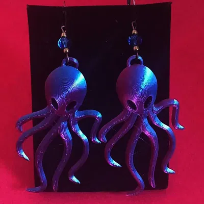 Mặt dây chuyền bạch tuộc làm trang sức