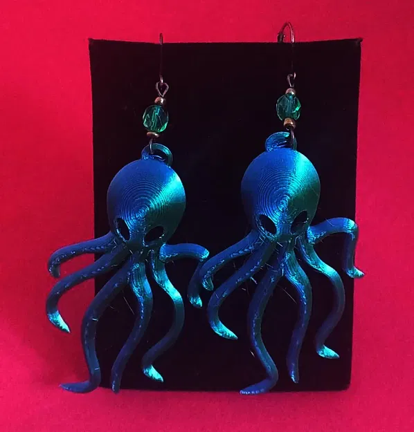 Mặt dây chuyền bạch tuộc làm trang sức - Image 2