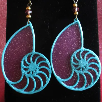 Mặt dây chuyền nautilus làm trang sức