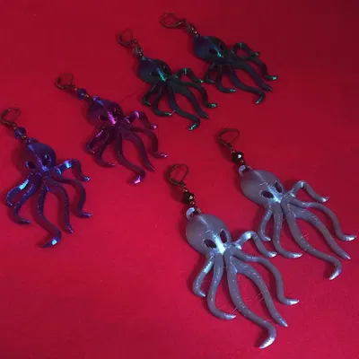 Mặt dây chuyền bạch tuộc làm trang sức