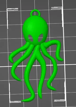 Mặt dây chuyền bạch tuộc làm trang sức - Image 5