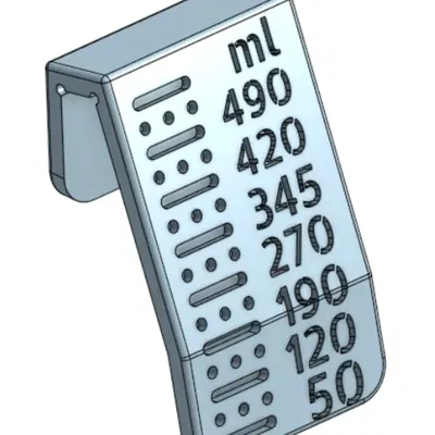 Thước Đo Dung Tích Nhựa Resin Elegoo Mars 3