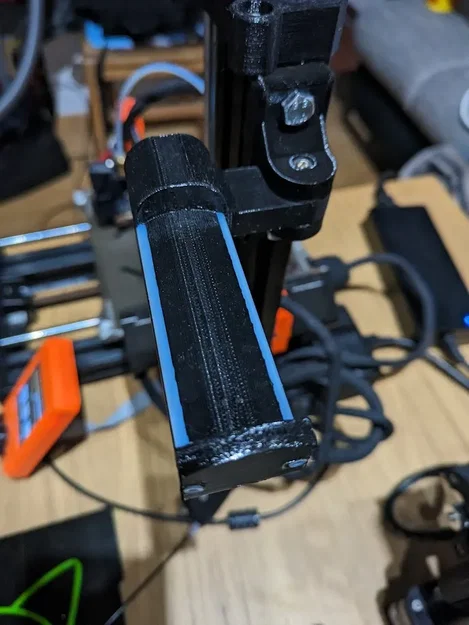 Giá đỡ cuộn dây Prusa Mini có bản lề (remix) - Image 1