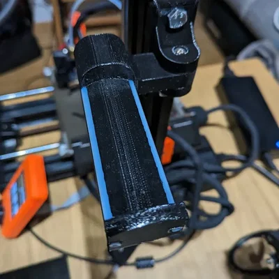Giá đỡ cuộn dây Prusa Mini có bản lề (remix)