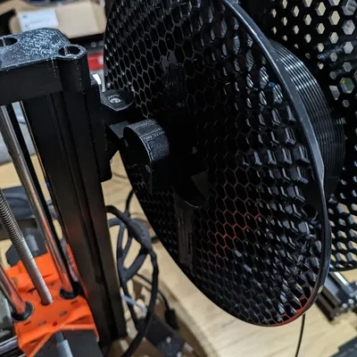 Giá đỡ cuộn dây Prusa Mini có bản lề (remix)